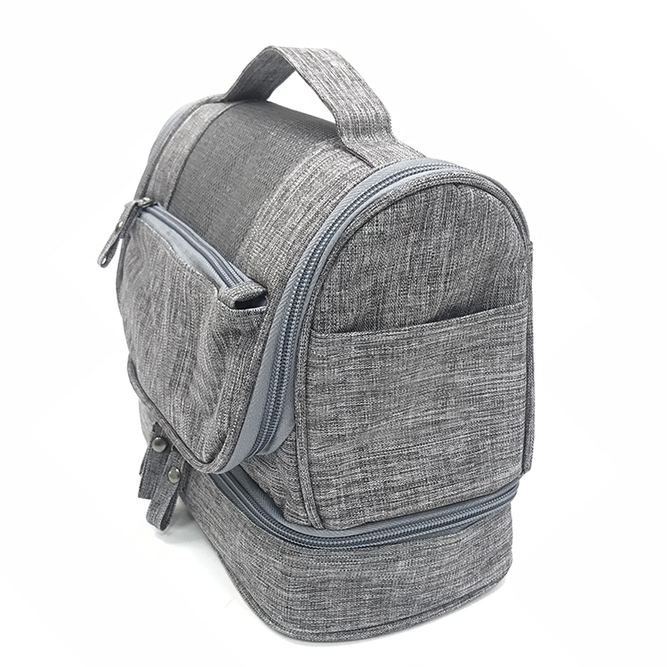 Toiletry Organizer Bag For Traveling Men Shaving Kit Bag Waterproof Hanging Cosmetic Bag