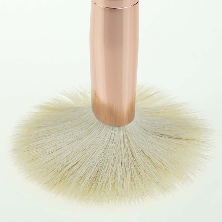 9Pcs Rose Brush Vegan Hair Makeup Brushes Cosmetics Makeup Brushes