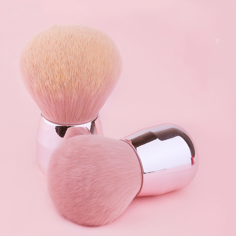 Cosmetic brush manufacturers nylon hair refillable powder brush professional brush make up