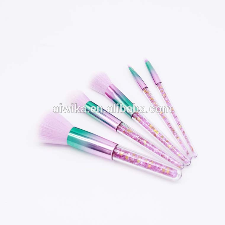 Private Label Glitter Makeup Brush Custom Makeup Brush With Brush Bag