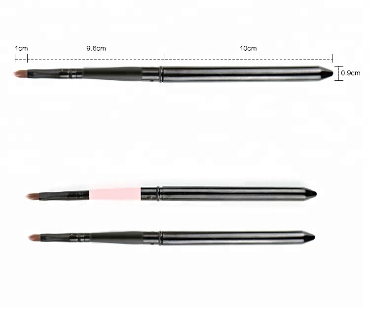 Best Selling Wholesale Japanese products Cosmetics Beaut Lip Brush With Cap