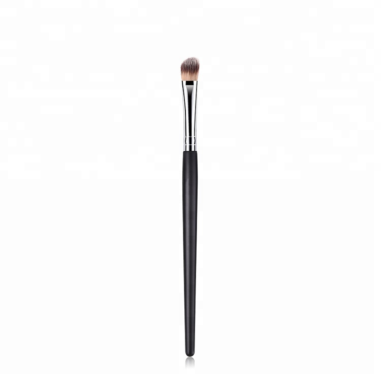 Custom Eye Makeup Tools Synthetic Wood Angled Single Single Eyeshadow-brushes