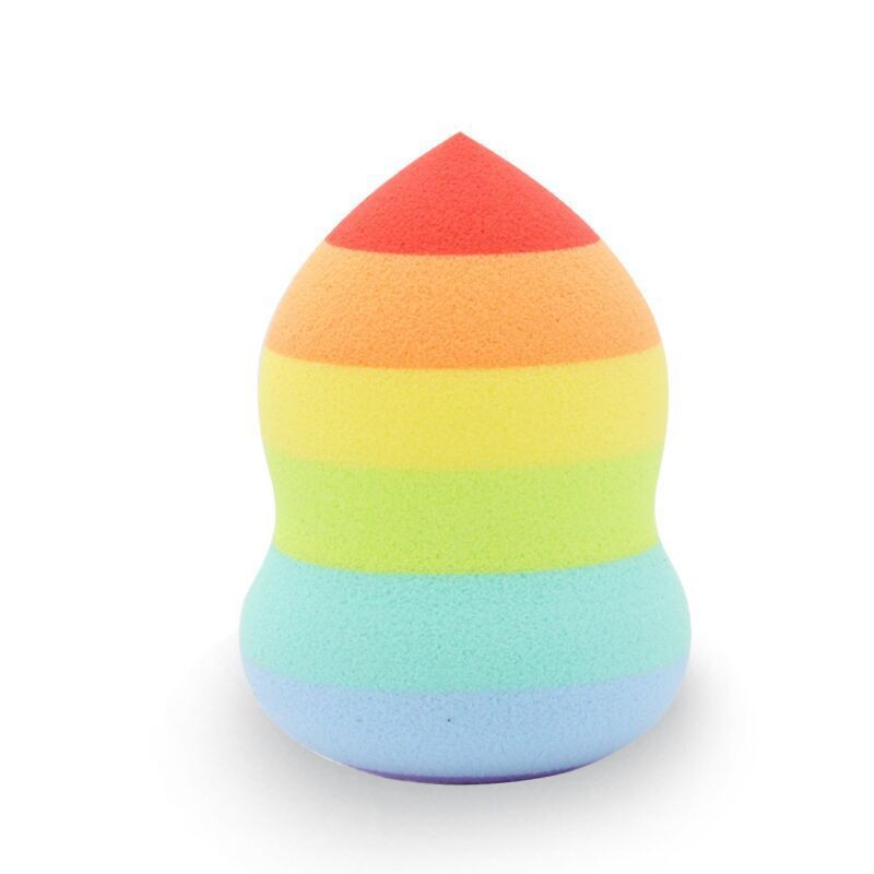 Fantasy High Quality Eco-friendly sponge Super soft Foam Rainbow Makeup Sponge