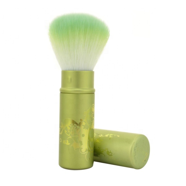 Retractable Kabuki Magnetic Makeup Powder Brush With Cover