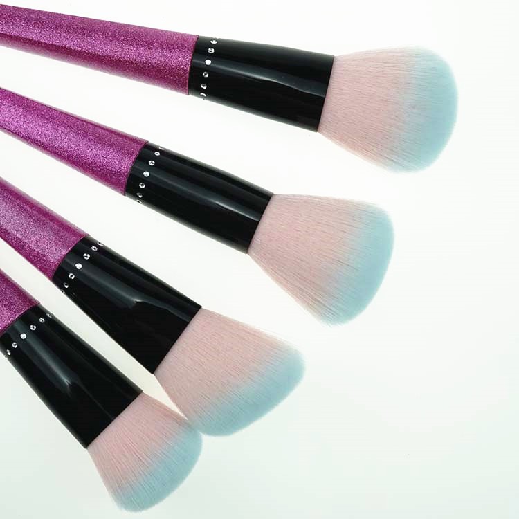 Factory wholesales synthetic OEM 16pcs cosmetic make up brushes makeup set