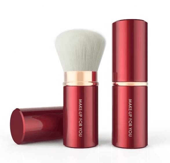 High Quality Cosmetic Kabuki Brush  Private Label Powder Brush with Synthetic Hair