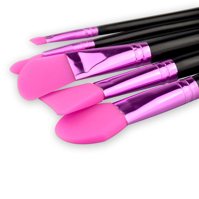 silicone brush face mask 6pcs face mask making tool