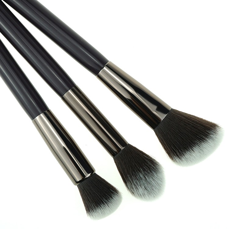 private label free samples make up powder brush cosmetics brushes makeup set with pouch bag