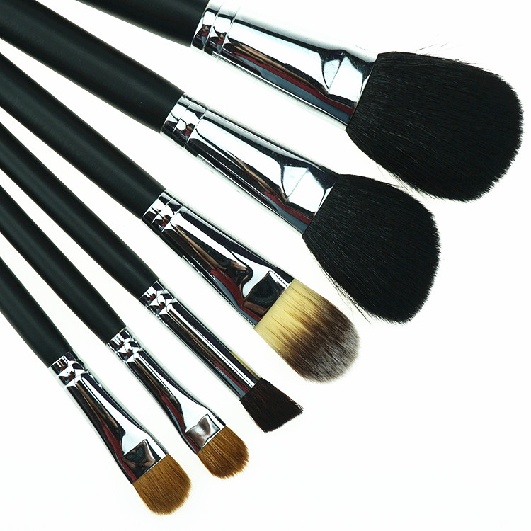 Factory Supply Professional Black Makeup brush Kit Pincel de Maquiagem with Custom Logo