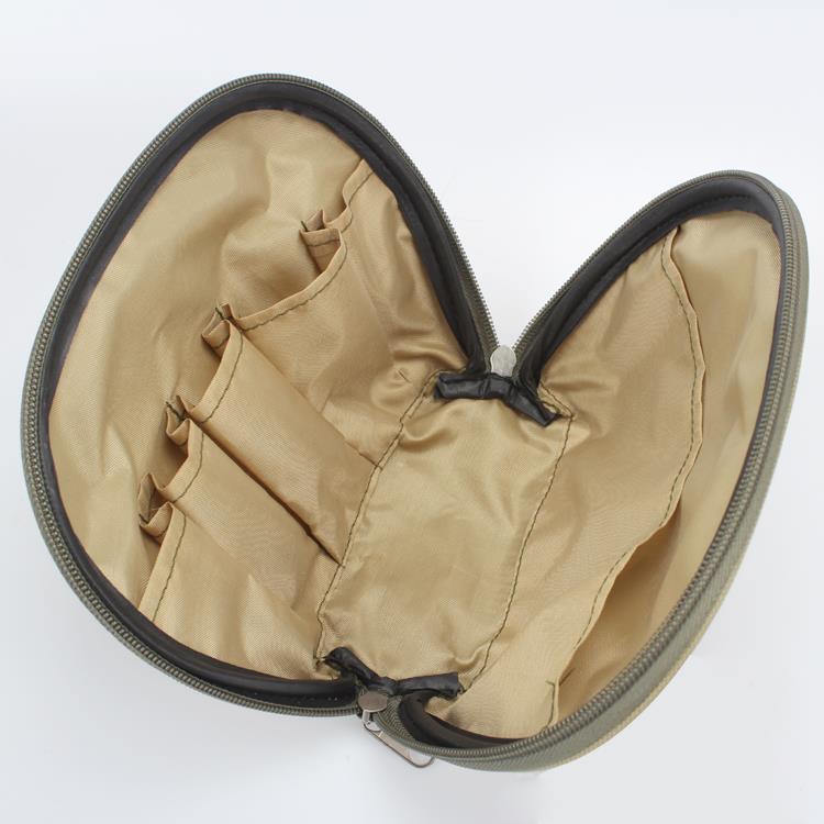 Half Moon Cosmetic Storage Bags for Travel Private Label Makeup Travel Bag
