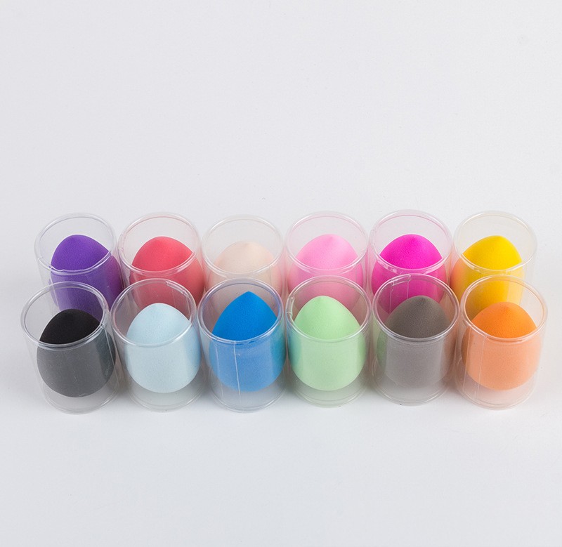 Makeup Sponge Beauty Cosmetic Puff Foundation Make Up Blender Black Powder Puff latex-free