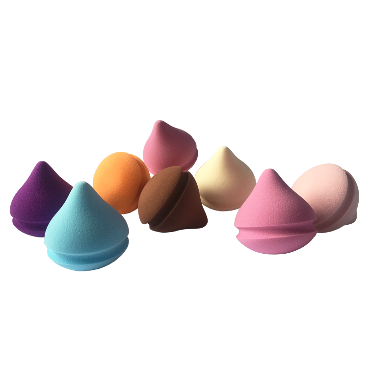 2019 New Hydrophilic Non-Latex Silicone Combination Makeup Sponge