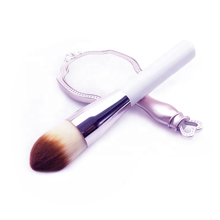 Beauty Cosmetics Plastic Brushes 2pcs Luxury Private Label Makeup Brush Set