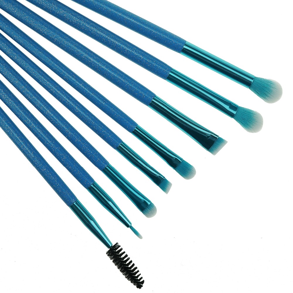 12Pcs My Own Label Unique Makeup Brushes With Gradient Makeup Bag