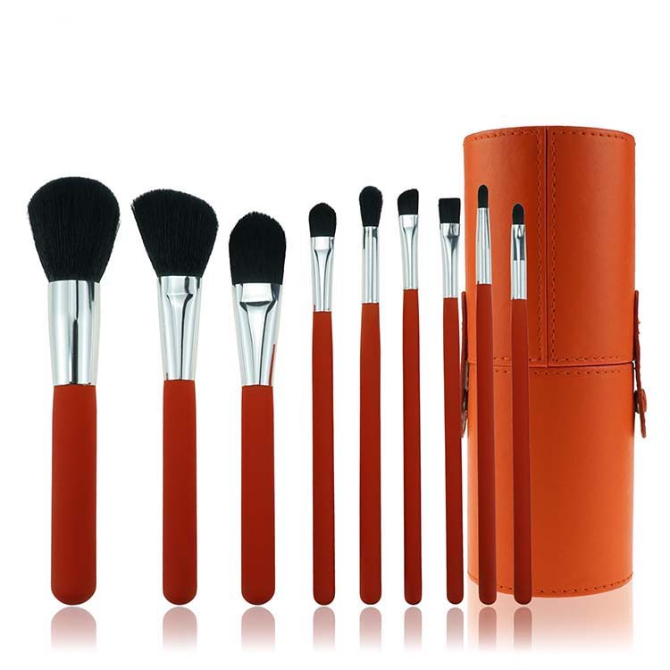 Custom Design Makeup Brushes Makeup Set with Cylinder Tube