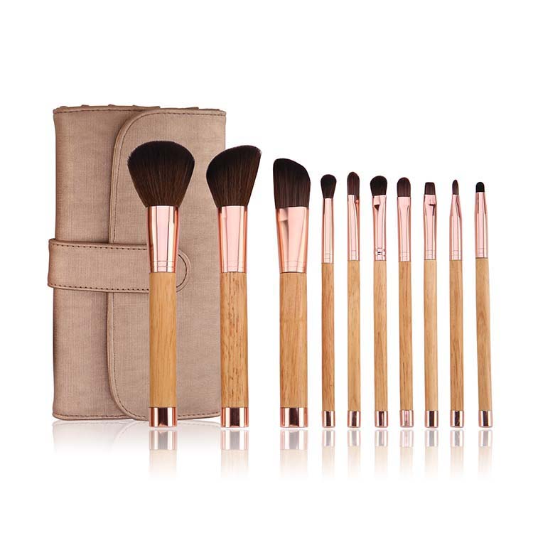 PU leather cosmetic brush makeup Accessories brush roll bag