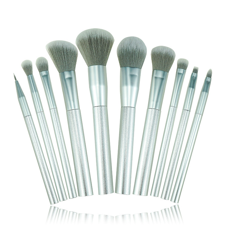 Hot 10pcs Marble Synthetic Hair Brand New Cosmetic Brush Set 100 Original