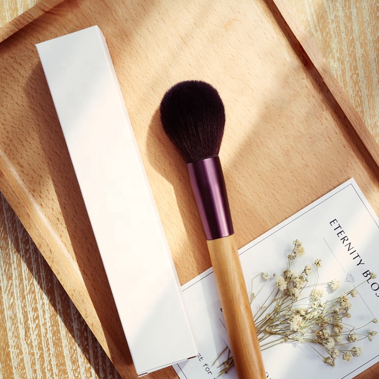 Gift Cosmetic Brush Synthetic Bamboo 1pc Powder Brush Fluffy Big Powder Brush Makeup