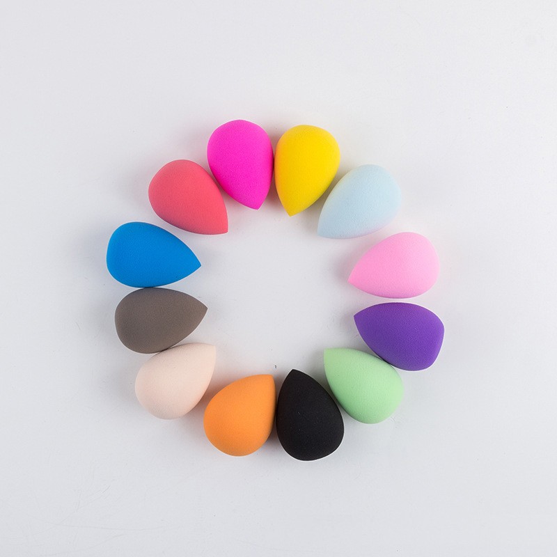 Makeup Sponge Beauty Cosmetic Puff Foundation Make Up Blender Black Powder Puff latex-free