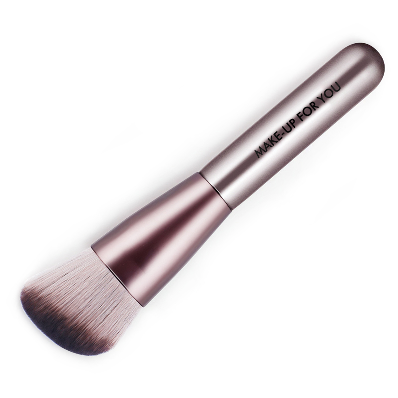 Single Piece Private Label Makeup Brushes Rose Gold Foundation Makeup Brush