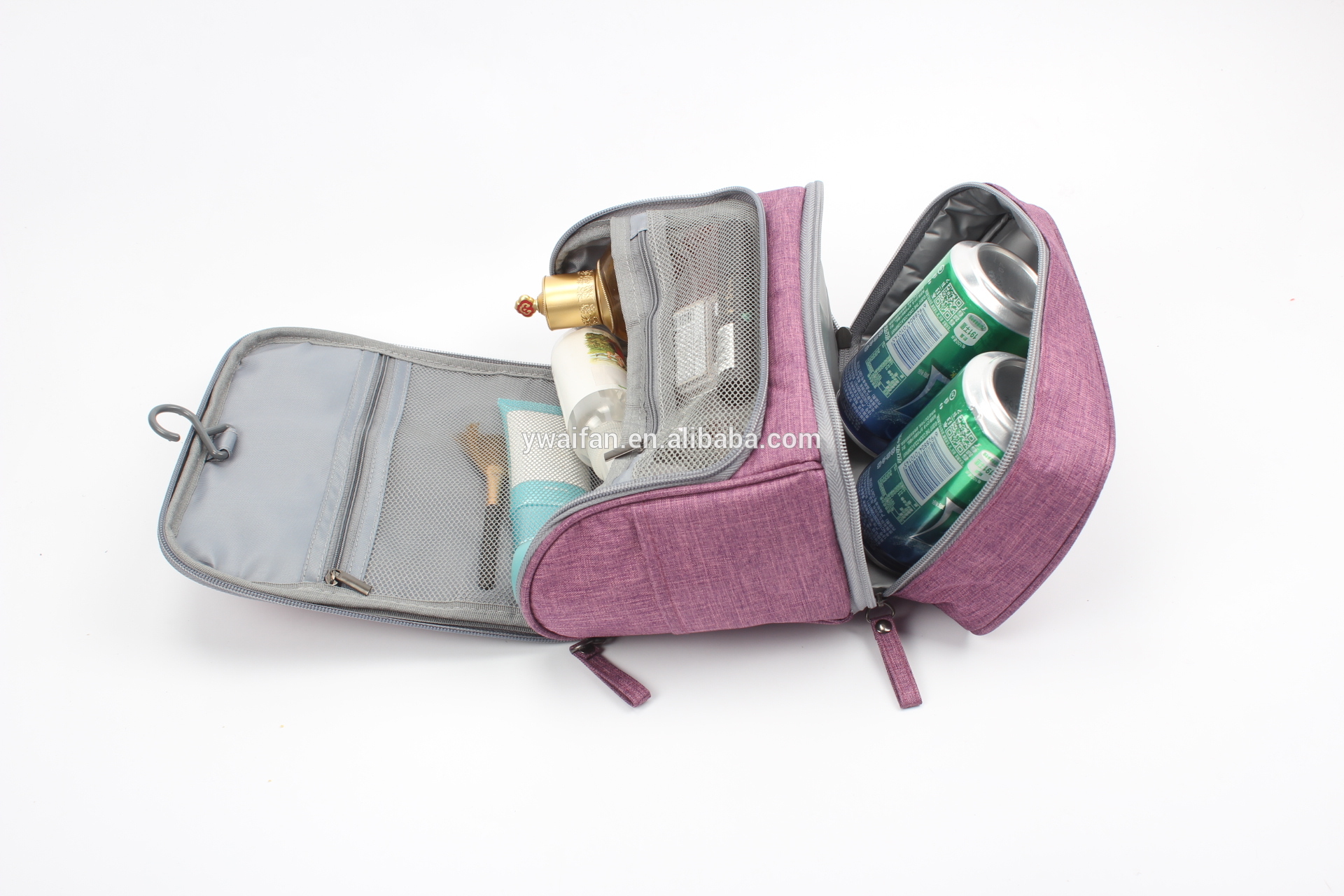Toiletry Bag Travel Case with Hanging Hook for Cosmetic Healthcare Bag Dopp Kit Organizer
