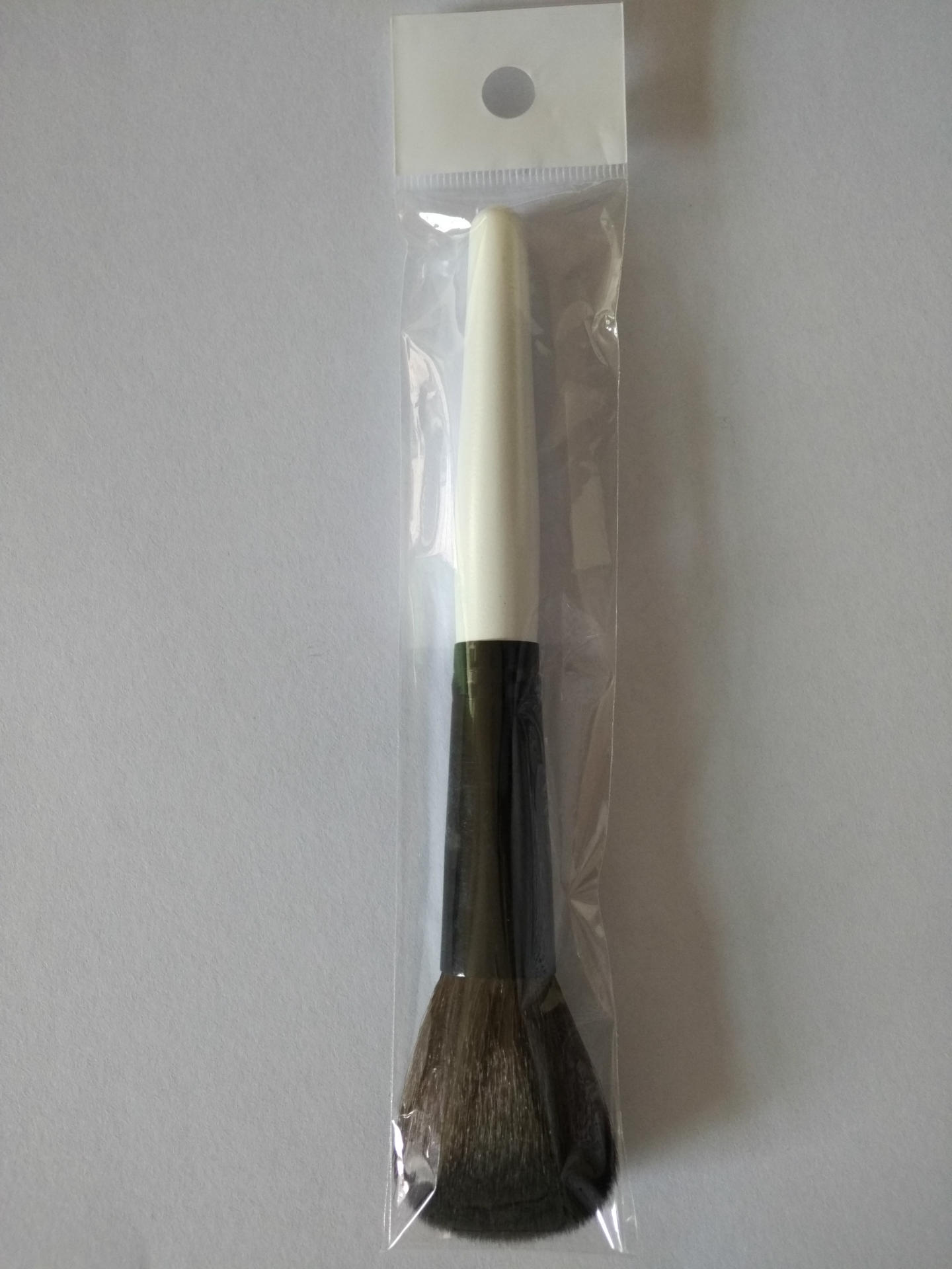 Wood Handle Single Mini Synthetic Makeup Powder Brush