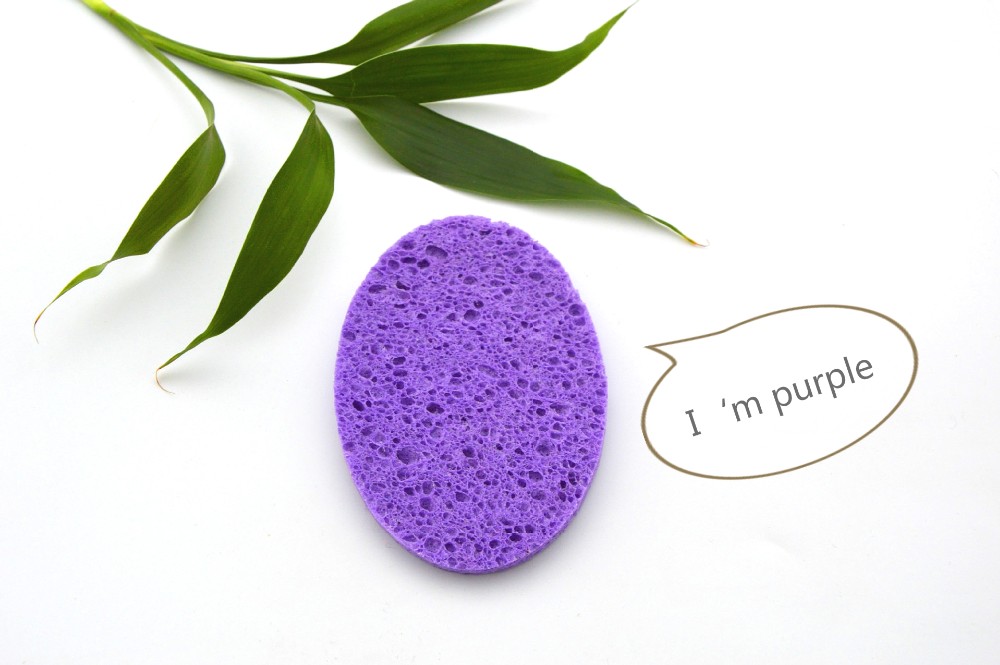 Natural Popular Daily Facial Cleansing Sponge Easy To Use Cellulose Makeup Clean Sponge