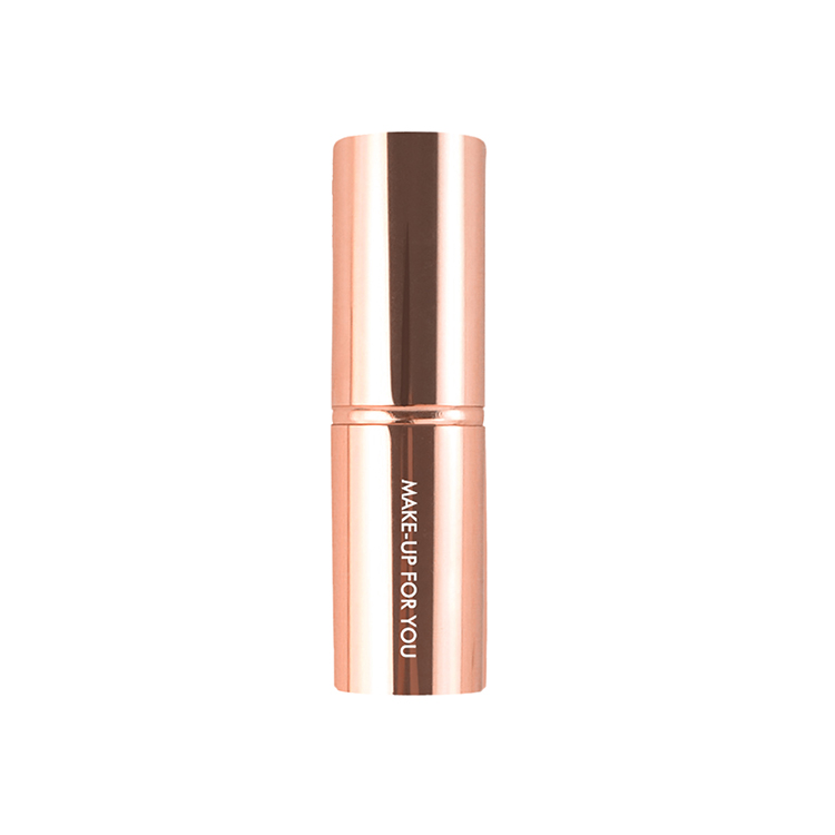 2019 New Rose Gold Aluminium Synthetic Retractable Kabuki Powder Brush For Makeup