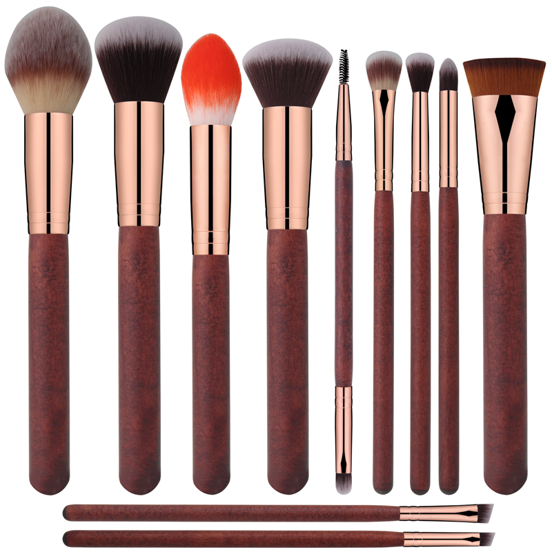 11pcs brushes set private label make up brush cosmetic brush set