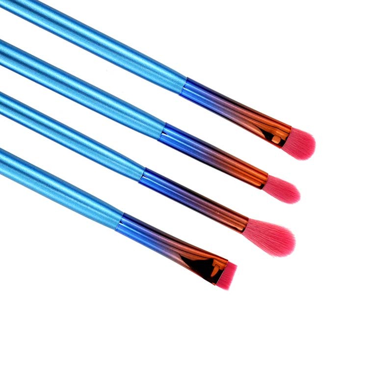 8 Pcs set heart angle mascara fan makeup brush