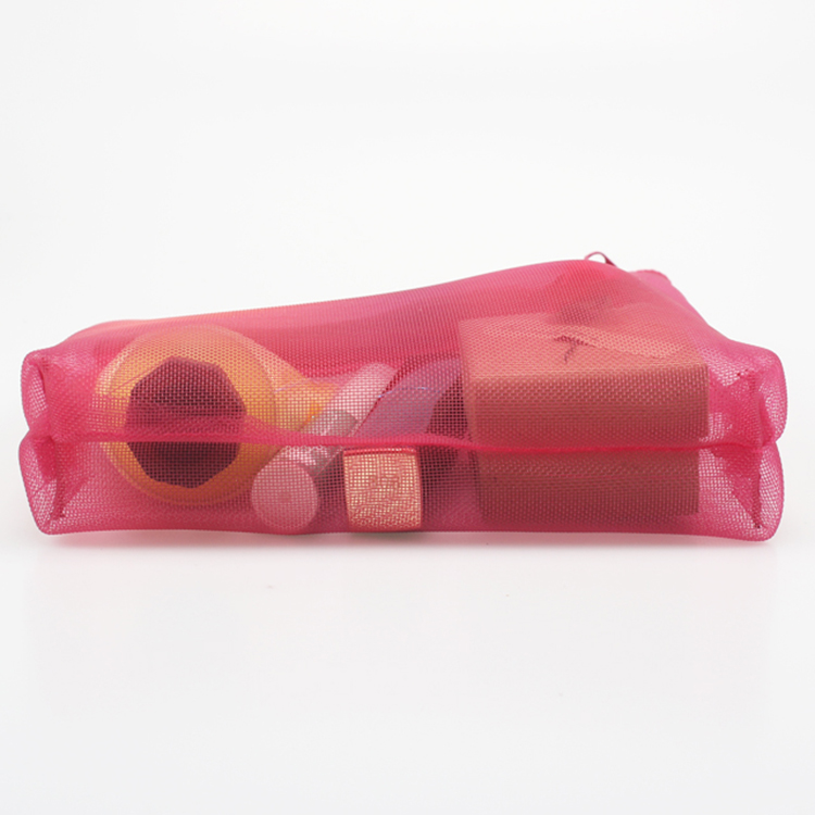 Cosmetics Bag See Through Stylish Eyelashes Pouch Travel Accessories Mesh Makeup Bag Organizer