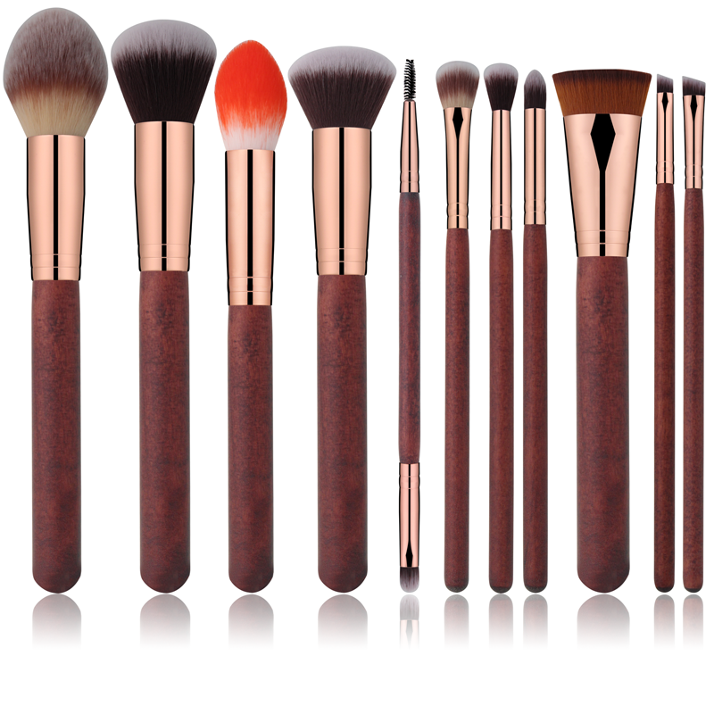 11pcs brushes set private label make up brush cosmetic brush set