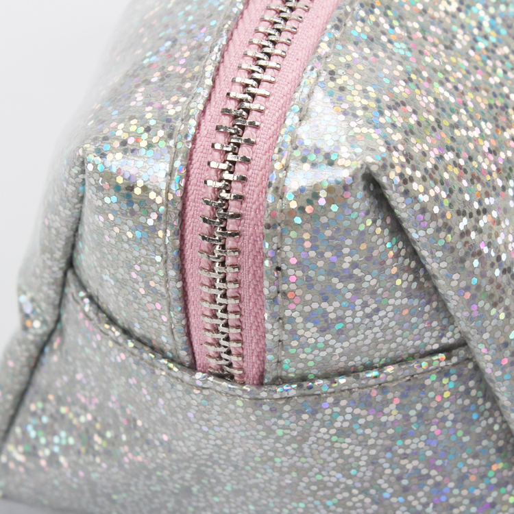 Shiny PU Laser Cosmetic Pouch Customize Made Cosmetic Pouch Bag Makeup Holder