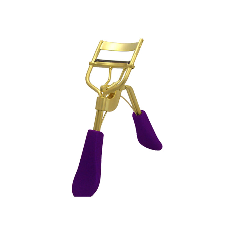 Packaging mini plastic handle stainless steel eyelash curler tool private label