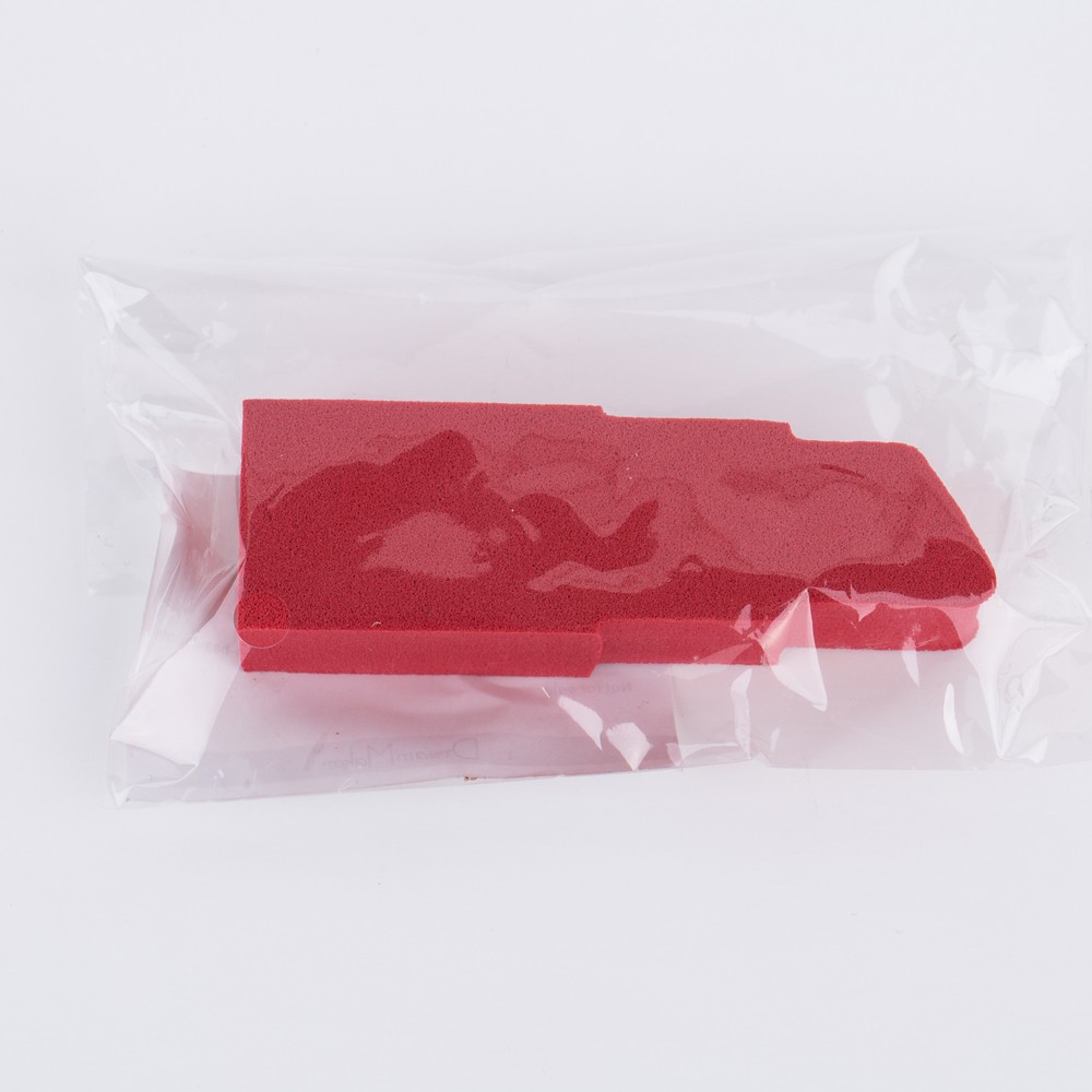 Latex Free Cosmetic Facial Lip Stick Design Blending Sponge Puff