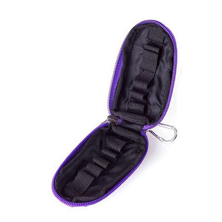 10 Bottle Essential Oil Bag Key Chain Carrying Case Essential Oil Holder Bag