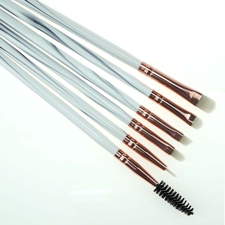 2019 best professional marble  cosmetic make up brush  for makeupup