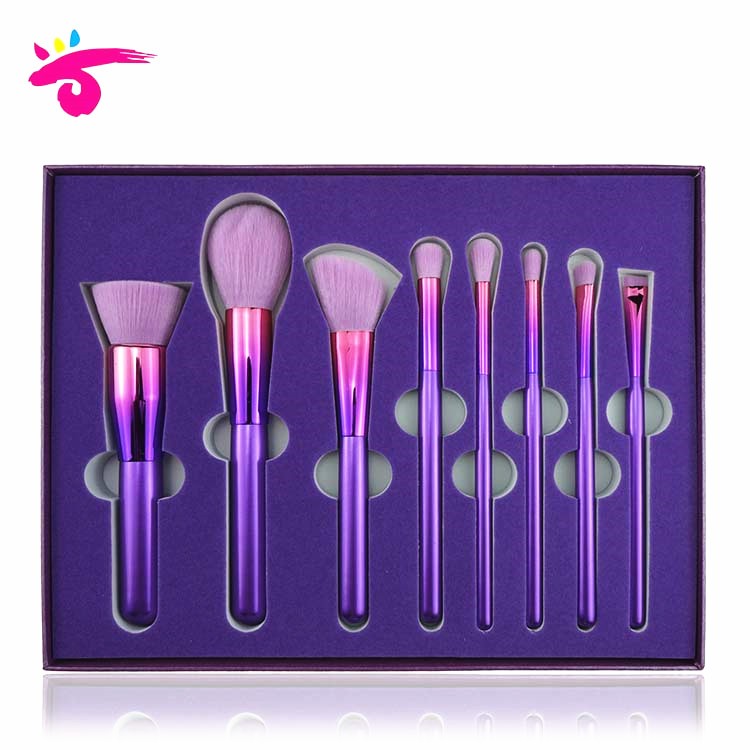 Wholesales OEM 8pcs Vegan Pravite Label Cosmetics Makeup Brush Set