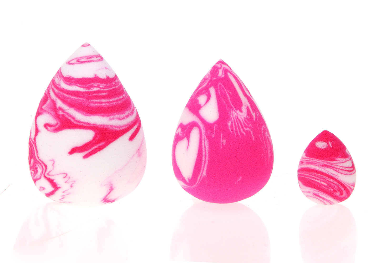 Special Design can made Non-latex or latex 3D Makeup Sponge