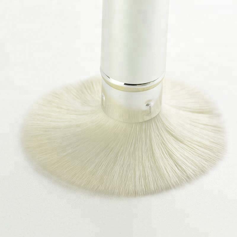 Synthetic Fibre Retractable Oval Kabuki Brush Private Label Pretty Makeup Brush For Powder