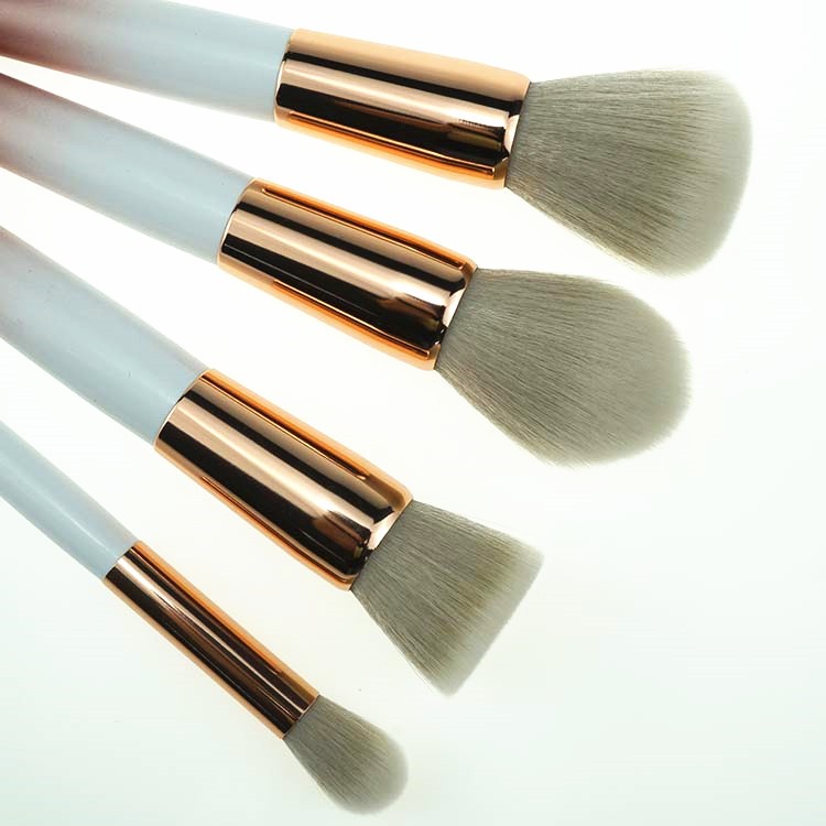 2018 Amazing  Soft Synthetic Hair Makeup Brush Marble Set for Maquillaje