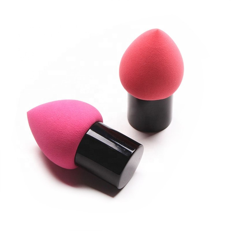Metal Base Foundation Sponge Non-latex Sponge Kabuki Brush