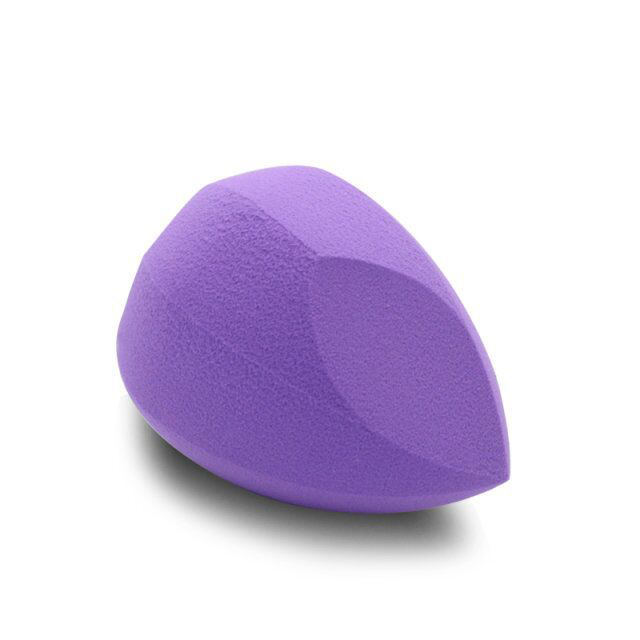 2019 Direct Factory Washable Latex Free Diamond Cuttings Laser Logo Beauty Makeup Sponge Blender