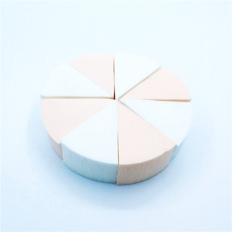 8pcs soft makeup sponge SBR cosmetic sponge