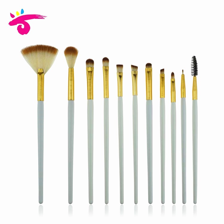 Factory wholesales synthetic OEM 20pcs cosmetic make up brushes makeup set
