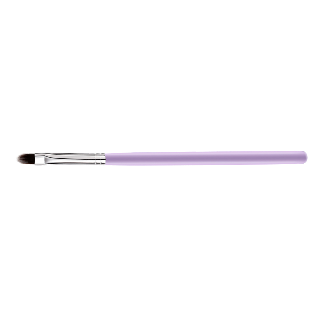 Lip Stick Brush Purple Wooden Handle Nylon Hair Makeup Brush Best Mini Lip Brush