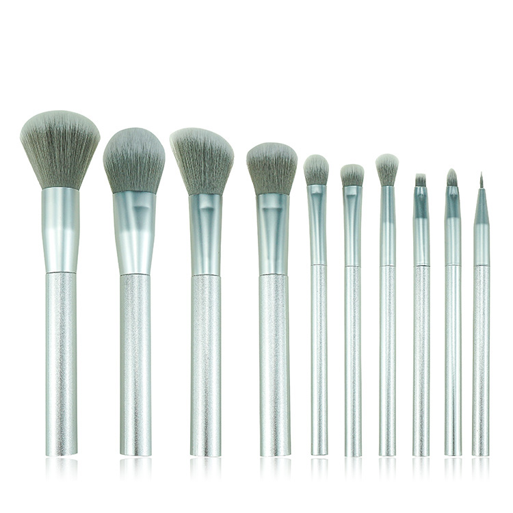 Hot 10pcs Marble Synthetic Hair Brand New Cosmetic Brush Set 100 Original