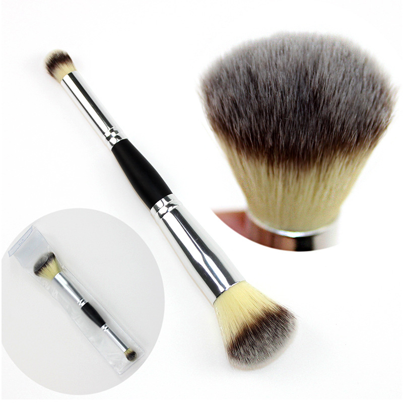 private label single make up eyeshadow brush double sided makeup brush