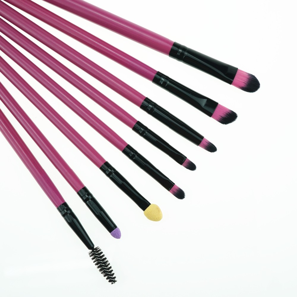 Personalized 22pcs pink makeup brush set