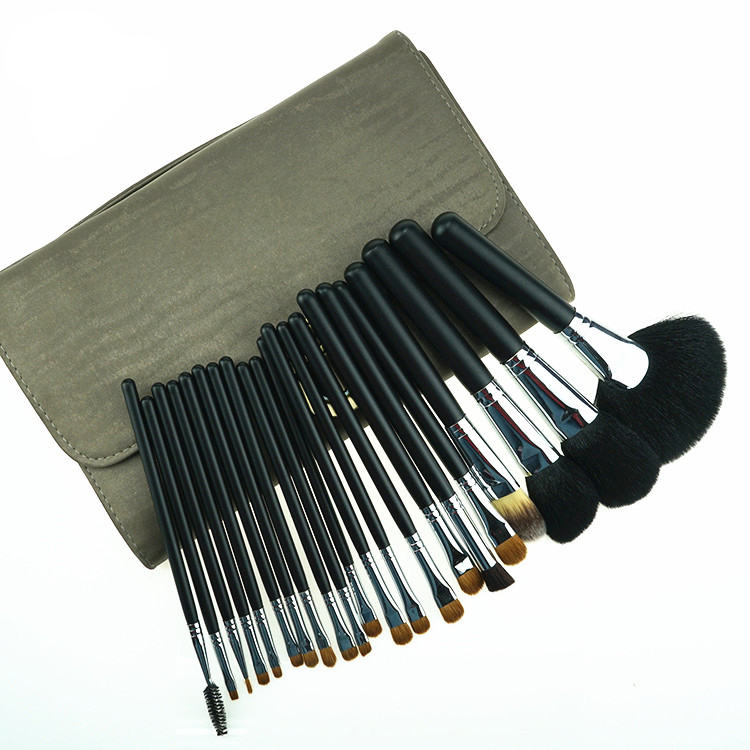 Factory Supply Professional Black Makeup brush Kit Pincel de Maquiagem with Custom Logo